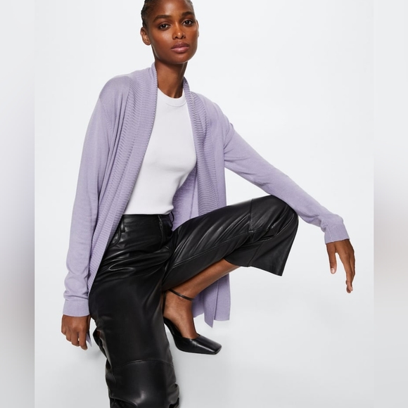 MANGO fine knit cardigan - Picture 4 of 5